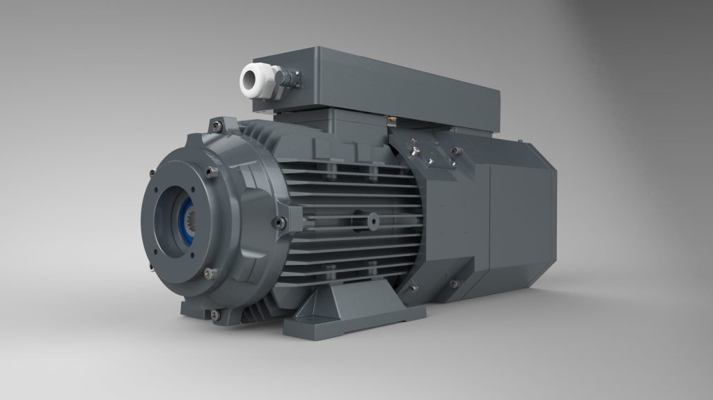 30kW Generator magnet systems for excavator material handler Mozelt