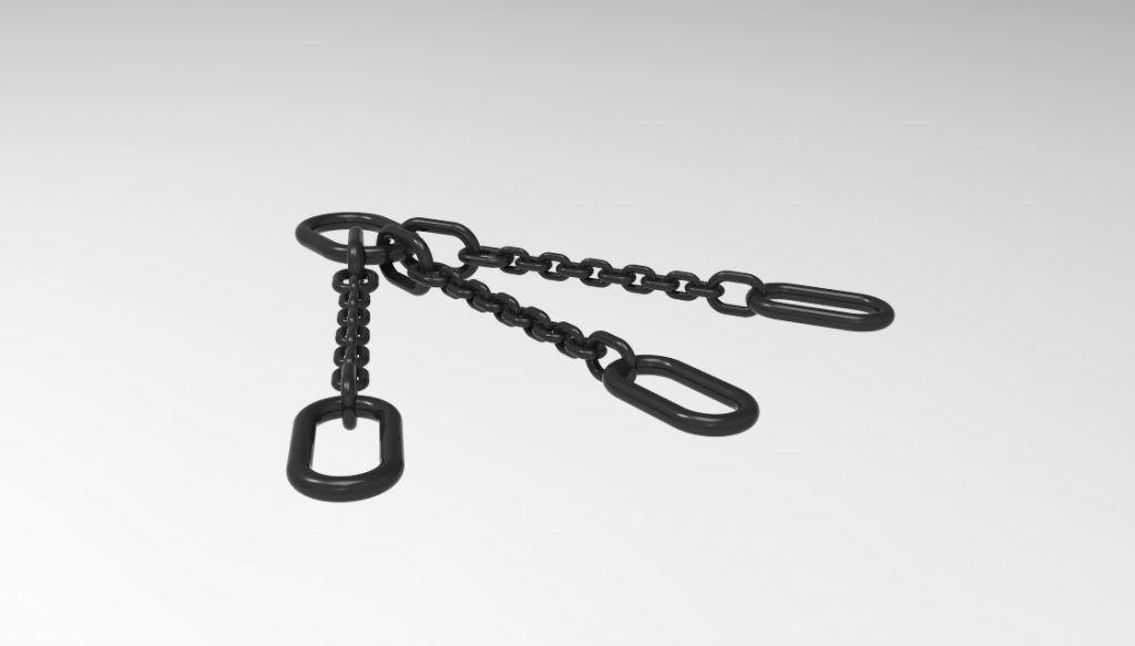 Drei Strang Kette fur Lasthebemagnete Kette Magnetkette Ersatzteil spare parts Mozelt